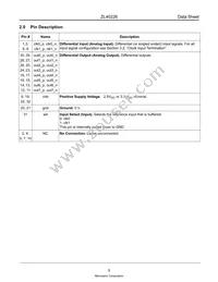 ZL40226LDF1 Datasheet Page 5