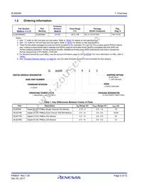 ZL9024MAIRZ Datasheet Page 5