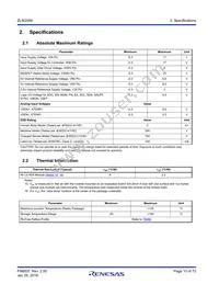 ZL9024MAIRZ-T1 Datasheet Page 10