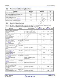 ZL9024MAIRZ-T1 Datasheet Page 11