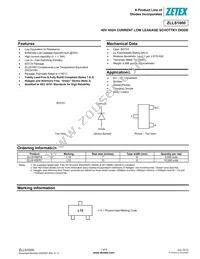 ZLLS1000TC Datasheet Cover