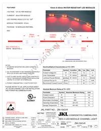 ZM-1543-R Datasheet Cover