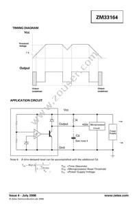 ZM33164GTC Datasheet Page 4