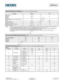 ZMR500FTC Datasheet Page 2