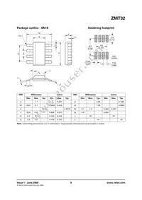 ZMT32TA Datasheet Page 9