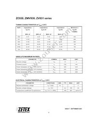 ZMV934TC Datasheet Page 2