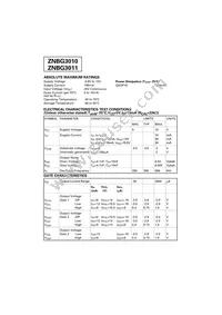 ZNBG3010Q16TC Datasheet Page 2