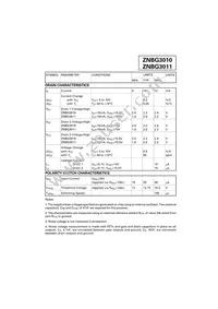 ZNBG3010Q16TC Datasheet Page 3