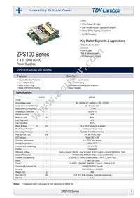 ZPS100-24 Datasheet Cover