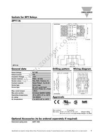 ZPY11A Datasheet Cover