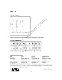 ZRA124F01TC Datasheet Page 4
