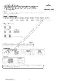 ZRB157R61A225KE11D Datasheet Cover