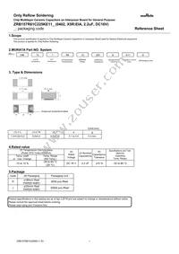 ZRB157R61C225KE11D Datasheet Cover