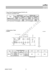 ZRB15XR61A106ME01D Datasheet Page 6