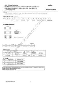 ZRB18AC81A106KE01L Datasheet Cover