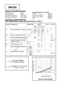 ZRC330A03STZ Datasheet Page 2