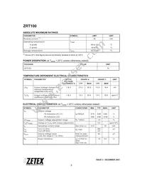 ZRT100GC2TC Datasheet Page 2