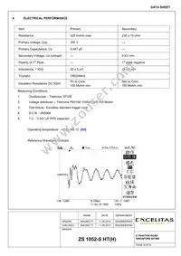 ZS1052 S HT(H) Datasheet Page 3