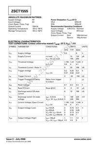 ZSCT1555N8TA Datasheet Page 2