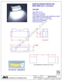 ZSM-S2808-W Datasheet Cover