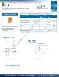 ZTB1.22MJ Datasheet Cover