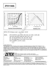 ZTX1149ASTOB Datasheet Page 4