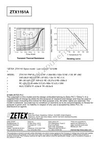 ZTX1151ASTZ Datasheet Page 4