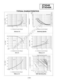 ZTX549STOB Datasheet Page 3