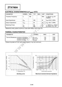 ZTX790ASTOB Datasheet Page 2