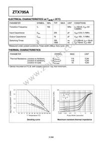 ZTX795ASTOB Datasheet Page 2