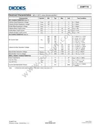 ZUMT718TC Datasheet Page 3