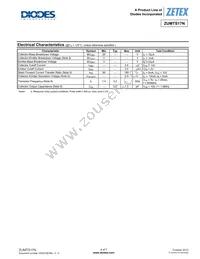 ZUMTS17NTA Datasheet Page 4