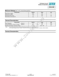 ZVN4106FTC Datasheet Page 2