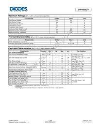 ZVN4206GVTC Datasheet Page 2
