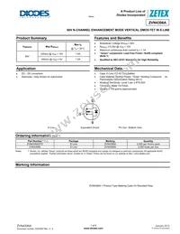 ZVN4306ASTZ Datasheet Cover