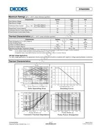 ZVN4525E6TC Datasheet Page 2