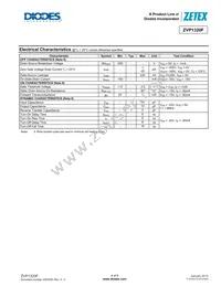ZVP1320FTC Datasheet Page 4