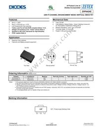 ZVP4424ZTA Datasheet Cover