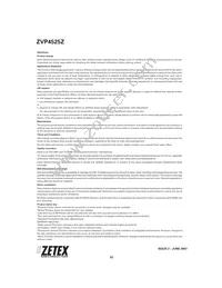 ZVP4525ZTA Datasheet Page 8
