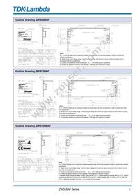 ZWS300BAF15/TA Datasheet Page 3