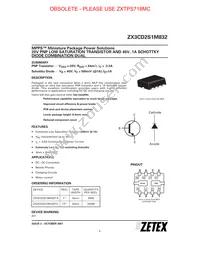 ZX3CD2S1M832TA Datasheet Cover