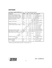 ZX5T849GTA Datasheet Page 4