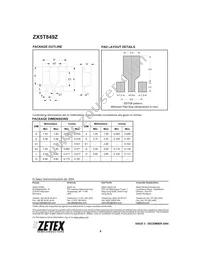ZX5T849ZTA Datasheet Page 6