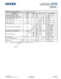 ZX5T851GTA Datasheet Page 4