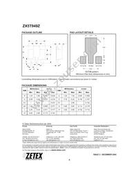 ZX5T949ZTA Datasheet Page 6
