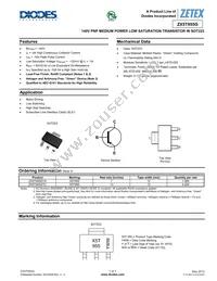 ZX5T955GTC Datasheet Cover
