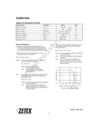 ZXBM1004Q16TA Datasheet Page 2