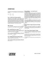 ZXBM1004Q16TA Datasheet Page 6