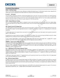 ZXBM1021Q20TC Datasheet Page 7