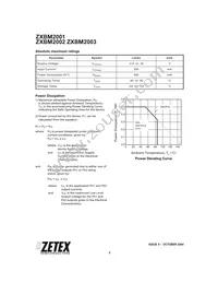 ZXBM2002X10TC Datasheet Page 2
